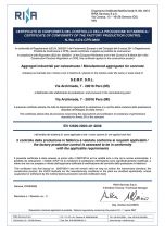 Certificato EN 12620 0474 CPR 0880
